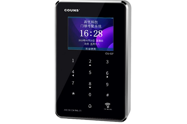 APP+感应卡+密码门禁考勤机